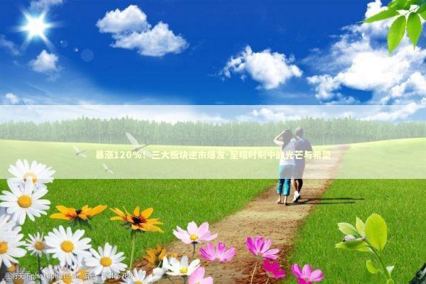 暴涨120%！三大板块逆市爆发-至暗时刻中的光芒与希望