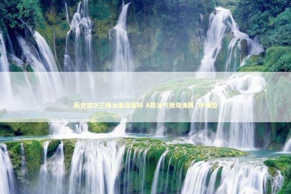 历史首次三桶油集体涨停 A股油气板块沸腾_抒情型