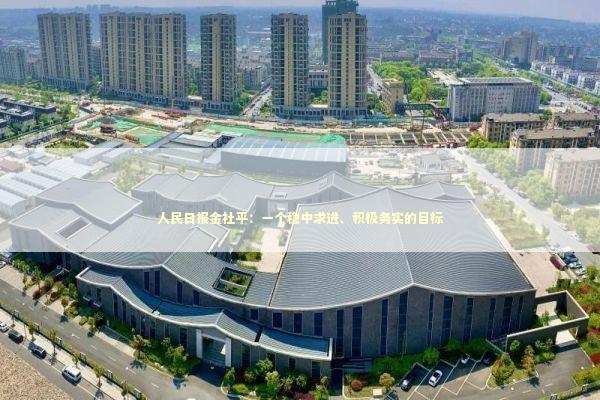 人民日报金社平：一个稳中求进、积极务实的目标 新闻